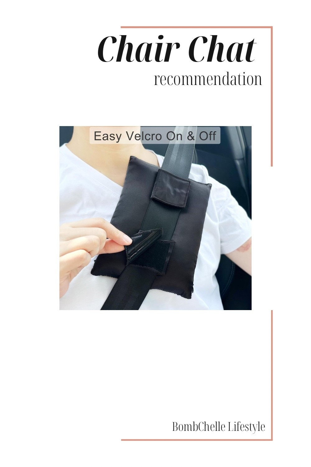 Chemo seatbelt protection.