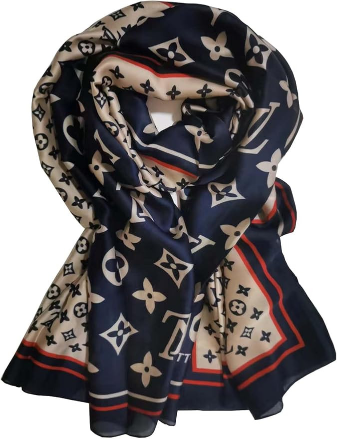 Luxury and fashionable women's silk scarves, a choice for Christmas and Valentine's Day gifts | Amazon (US)