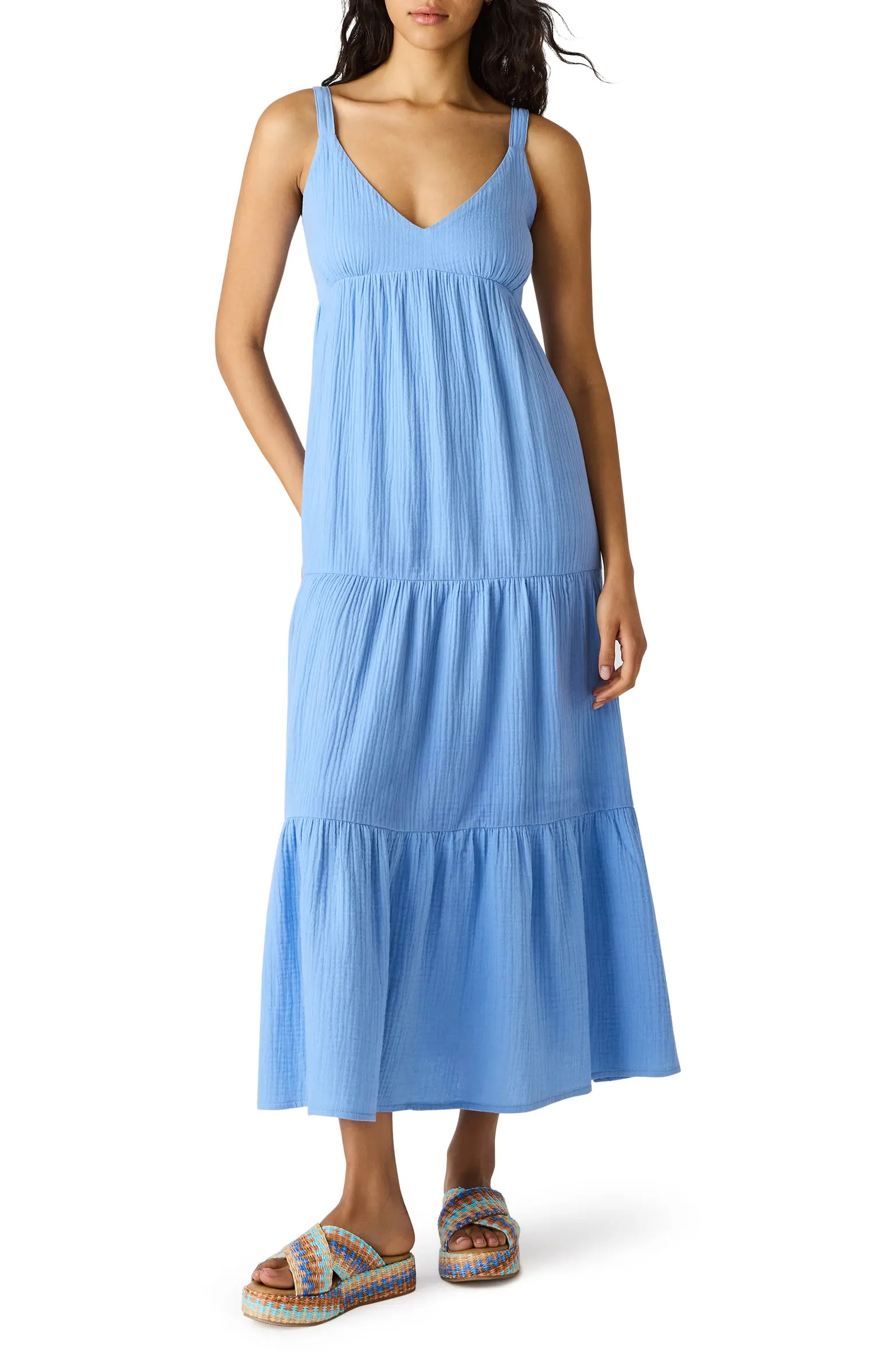 Elianna Sleeveless Midi Dress | Nordstrom