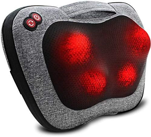 VIKTOR JURGEN Back Massager, Neck Massager with Heat, Massage Pillow Gifts for Men & Women, Elect... | Amazon (US)