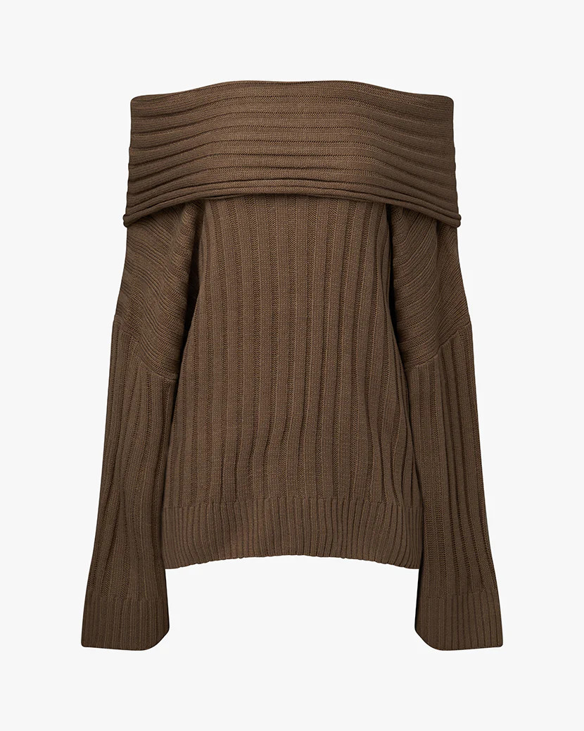 Oversized Off Shoulder Sweater | We Wore What