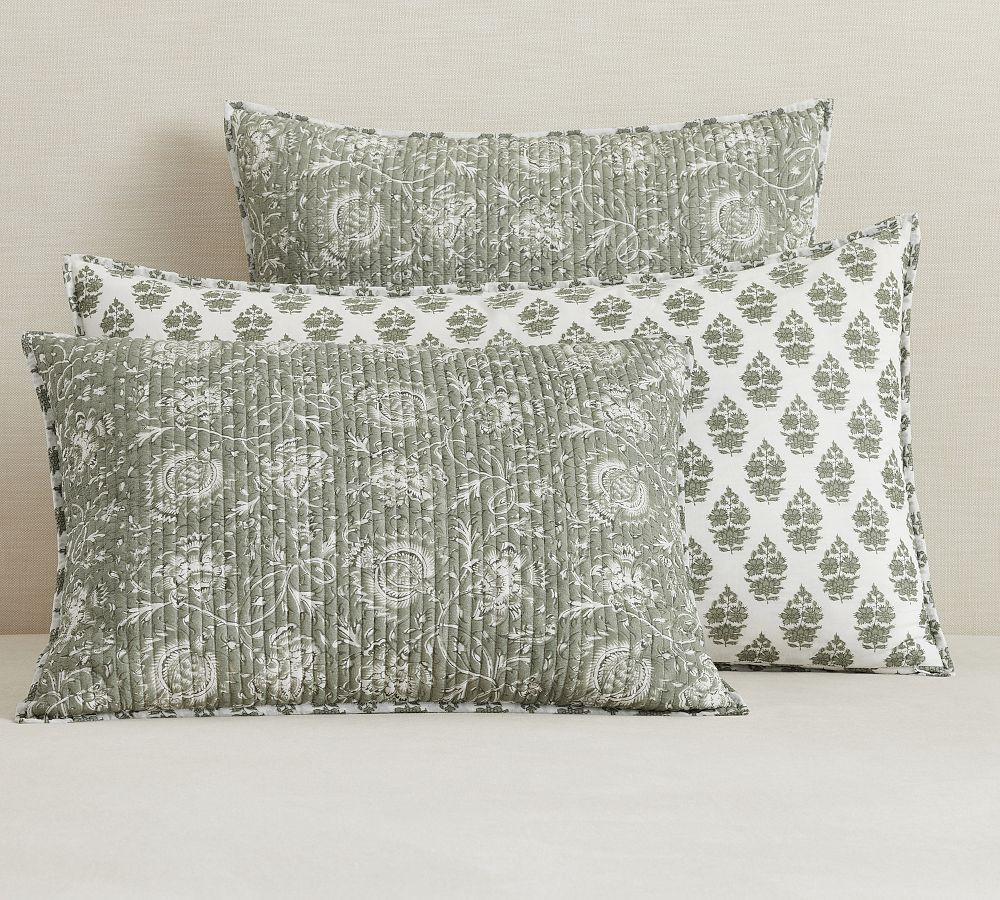 Sloan Voile Reversible Sham | Pottery Barn (US)