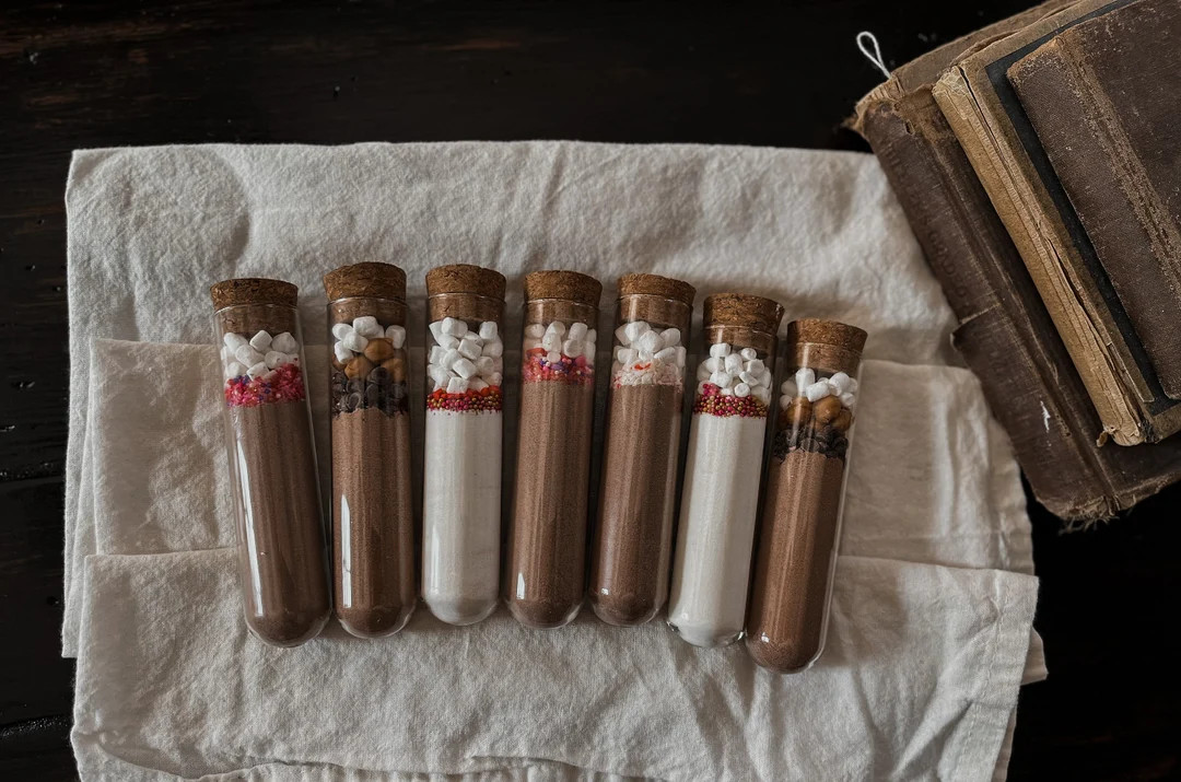 Student Gift, Gift, Cocoa Shot; Hot Chocolate Tube, Hot Cocoa, Christmas, Wedding Favors, Teacher... | Etsy (US)