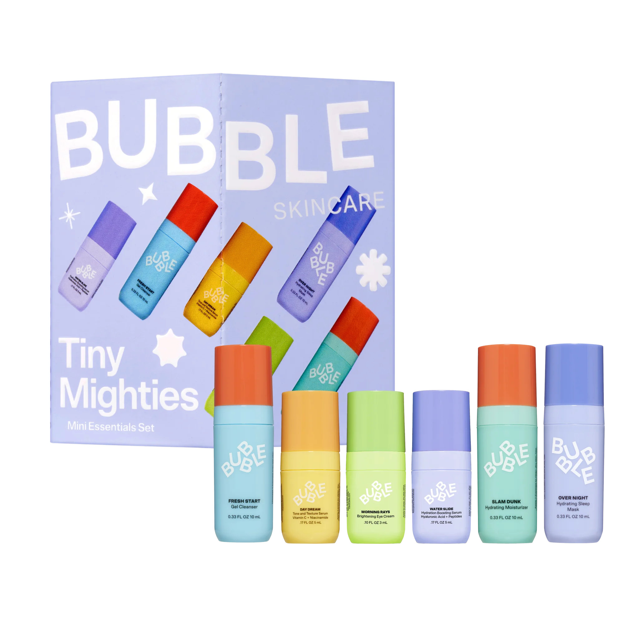 Bubble Tiny Mighties Mini Essentials Holiday Gift Set, 6 Pieces - Walmart.com | Walmart (US)
