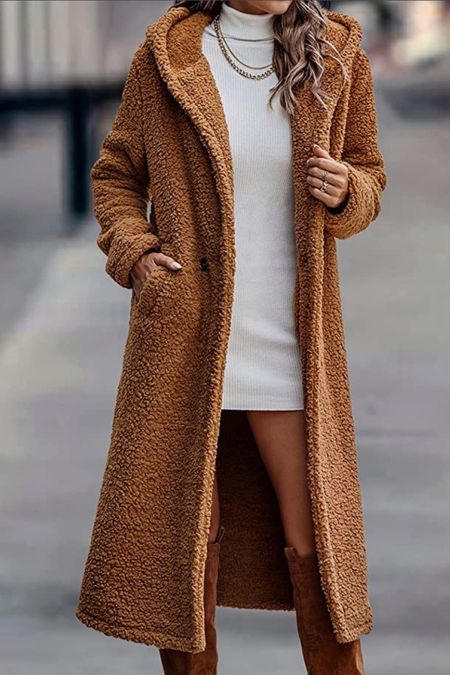 Great coat for the cold season | sweater dress | Amazon finds 

#LTKstyletip #LTKworkwear #LTKSeasonal
