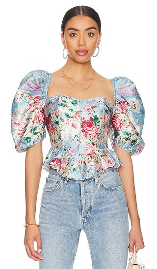 Top in Sky Blue | Revolve Clothing (Global)