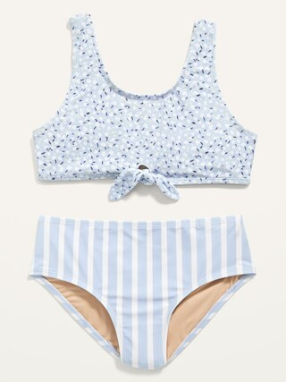 Tie-Front Bikini for Girls | Old Navy (US)