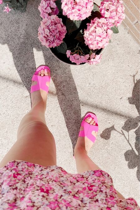 Cutest pink sandals 

#LTKSeasonal #LTKunder50 #LTKunder100 #LTKstyletip #LTKsalealert #LTKtravel