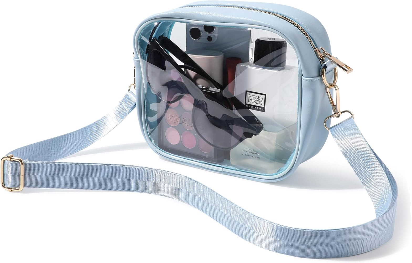 TOBVZOO Clear Bag Stadium Approved, Crossbody Transparent Bag for Concerts Sports Events, Purses ... | Amazon (US)