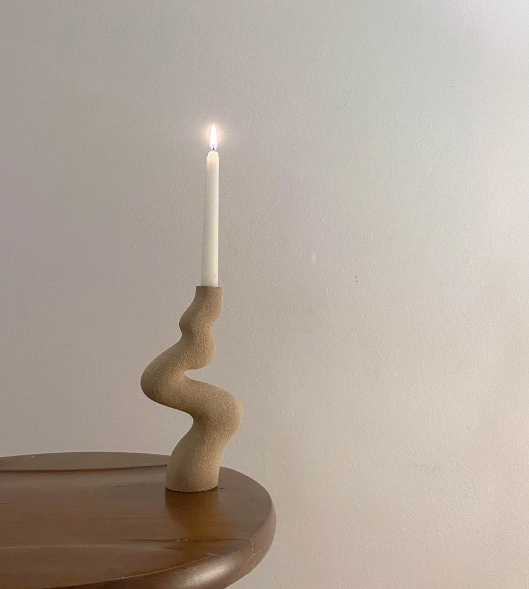 Beije Ceramic Candlestick, M33Cs Candle Holder | Etsy (US)