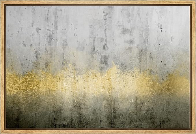 Amazon.com: wall26 Framed Canvas Print Wall Art Autumn Fall Orange Leaf Forest Tree Landscape Nat... | Amazon (US)