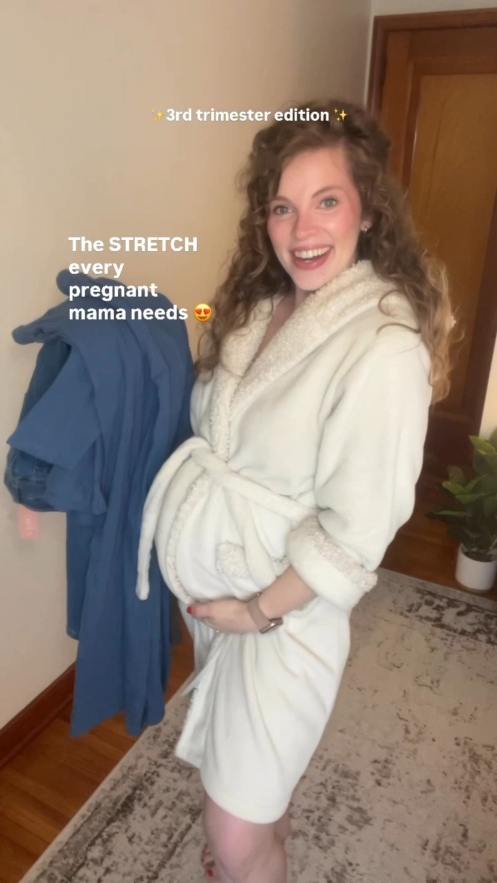 These maternity clothes from Amazon are so flattering! 

The dress fits so nice and has awesome stretch! I got in a medium after reading reviews and glad I stuck to my true to size. 

However for the jeans and the pajama set I did size up and I’m glad I did! I originally got mediums in the jeans and I could tell they were a little too tight for my liking so I went with the large for the jeans and love them much more! 

The pajama set is 100% cotton which I love! Just make sure to hang dry on wash days 🥰

Happy shopping! 

#LTKFindsUnder100 #LTKBeauty #LTKBump