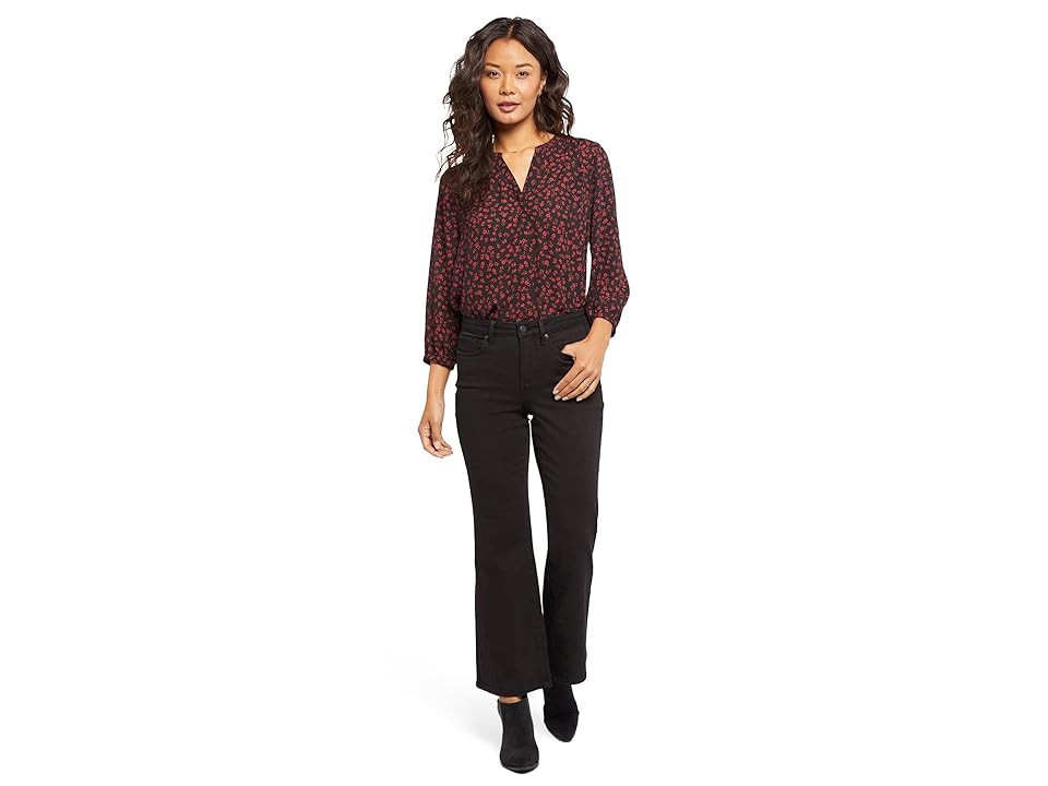 NYDJ Relaxed Flare in Vintage Black (Vintage Black) Women's Jeans | Zappos