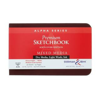 Stillman & Birn® Alpha Series Softcover Mixed Media Premium Sketchbook in White | 5.5" x 3.5" | Michaels® | Michaels Stores