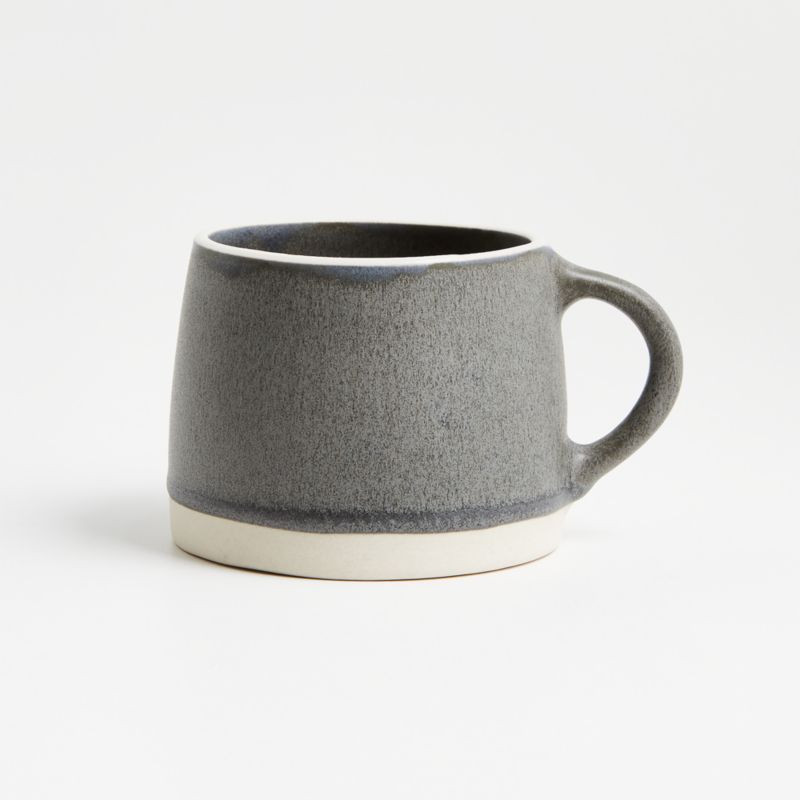 Alvia Charcoal Mug + Reviews | Crate & Barrel | Crate & Barrel