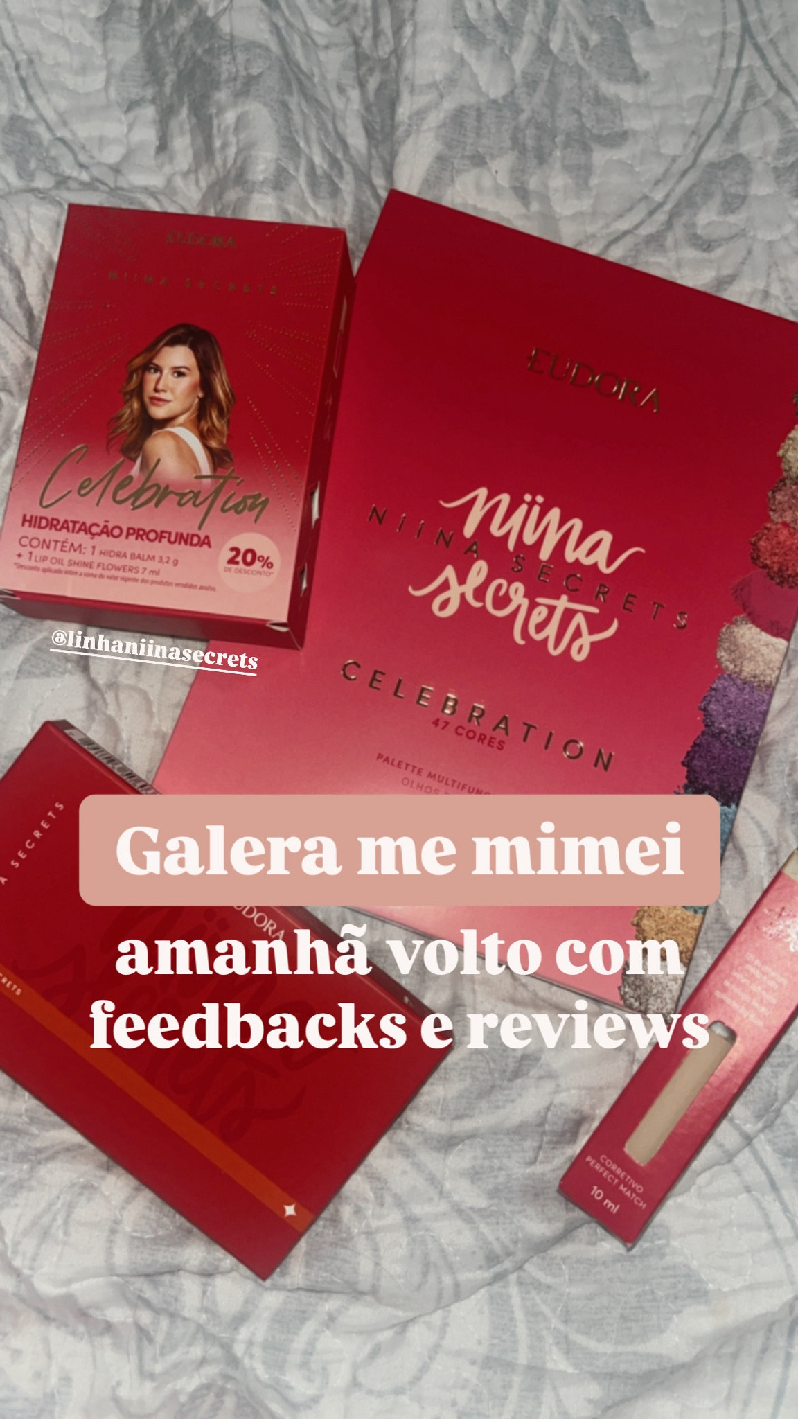 Ansiosa pra testar esses lançamentos de linha niina secrets 💖

#LTKbrasil #LTKpromo #LTKbeleza