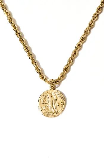The Corda Coin Pendant Necklace | Nordstrom