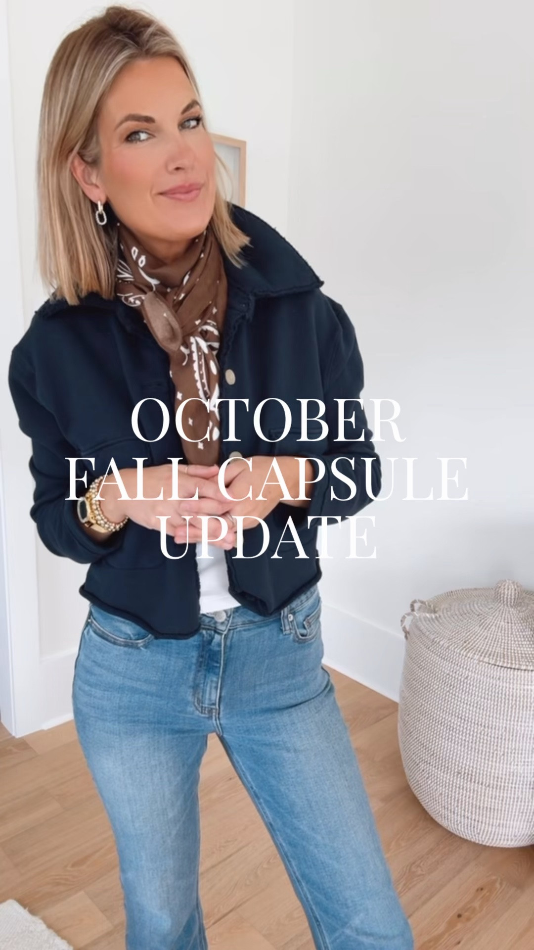 The October edit of my fall capsule wardrobe is here! I'm keeping most of my September pieces and swapping in a few warmer layers, updated denim styles, and boots as we move into fall. The goal is to get more outfits out of fewer pieces without starting over every month.

#LTKOver40 #LTKSeasonal #LTKTall