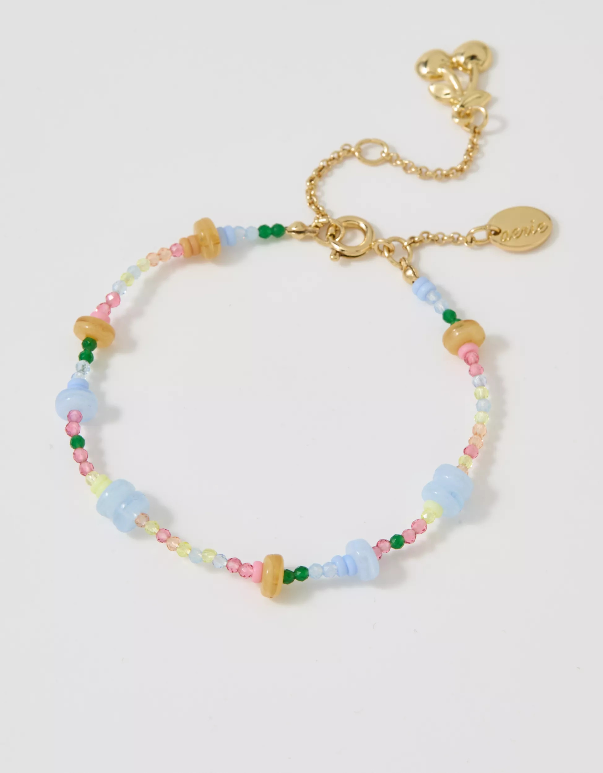 Aerie Multi Bead And Charm Bracelet | Aerie