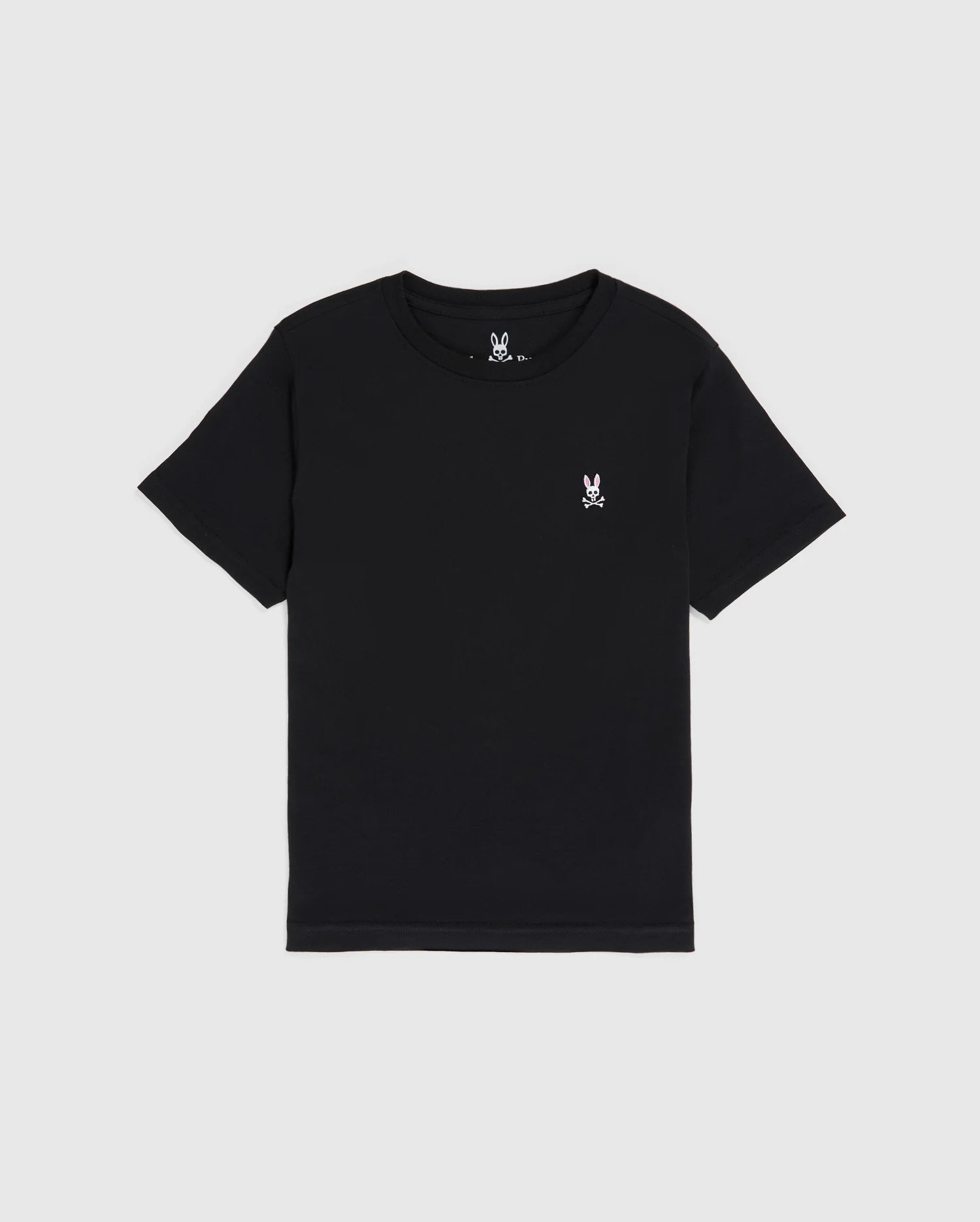 KIDS CLASSIC BLACK CREW NECK TEE | PSYCHO BUNNY | Psycho Bunny