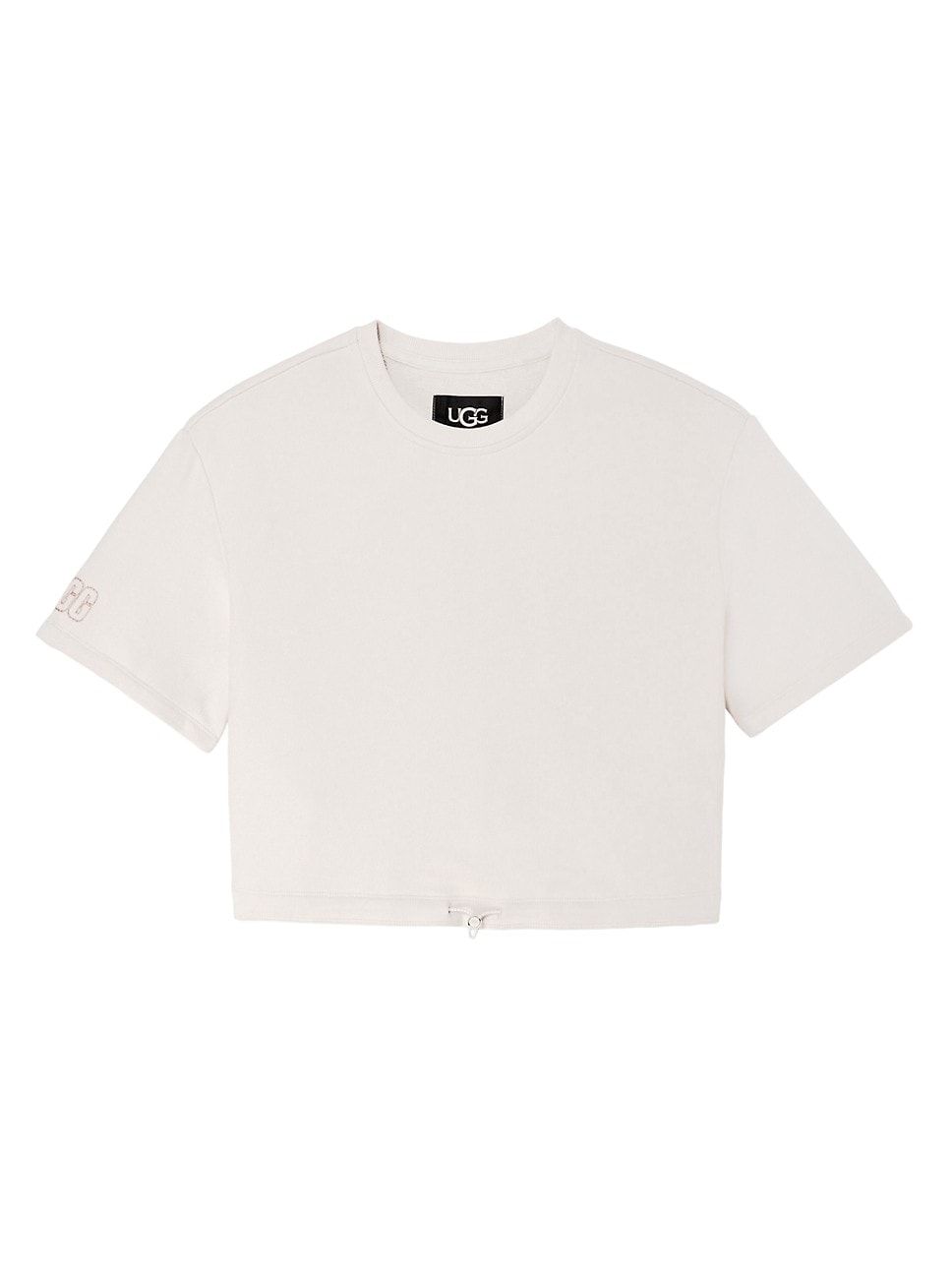 Teagin French Terry Cropped T-Shirt | Saks Fifth Avenue