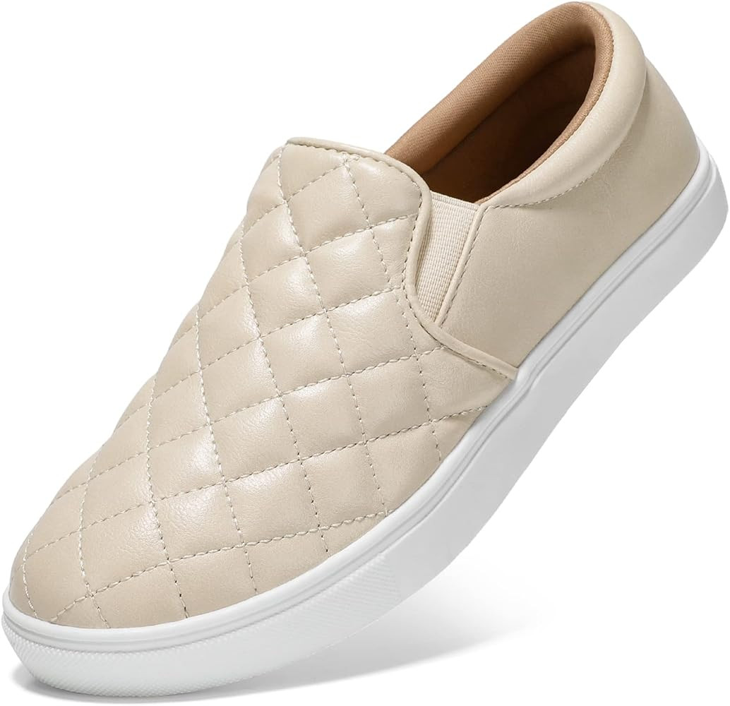 STQ Loafers for Women Memory Foam Slip On Sneakers Comfort Fall Shoes | Amazon (US)