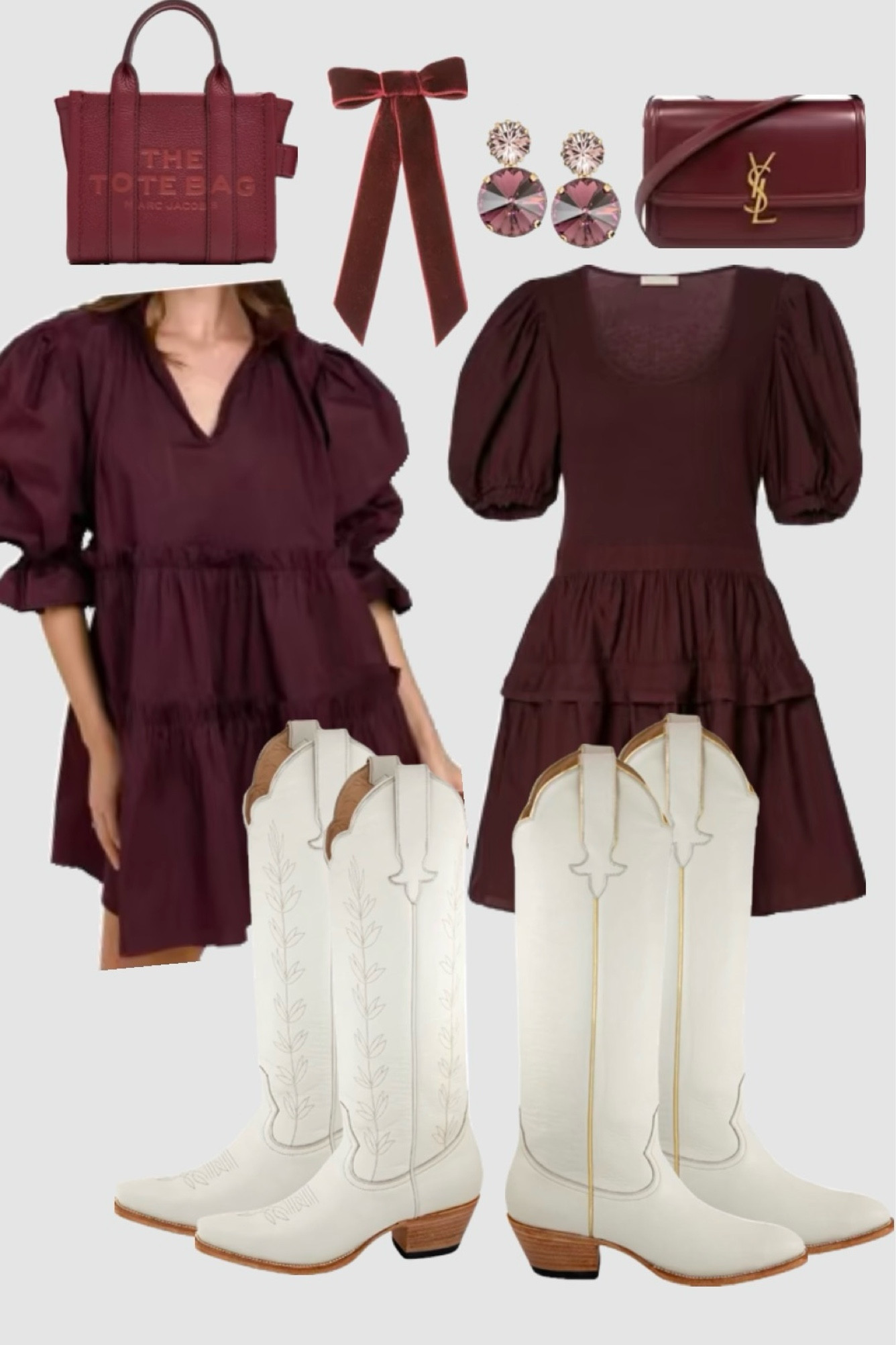 Maroon and white favorites for the holidays and beyond ♥️

Cowgirl boots, wedding guest outfit, Fall, holiday parties, holiday gift guide, gifts for her

#LTKGiftGuide #LTKHoliday #LTKSeasonal