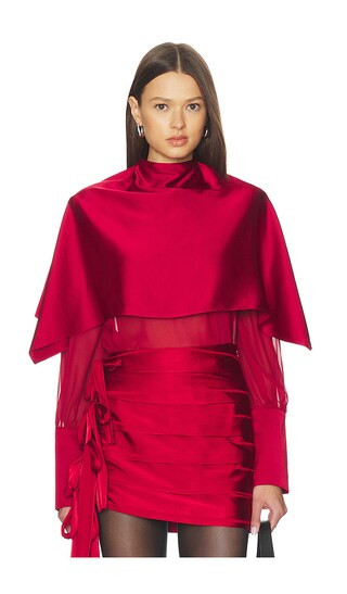 ET OCHS Aurelia Top in Red. - size 4 | Revolve Clothing (Global)