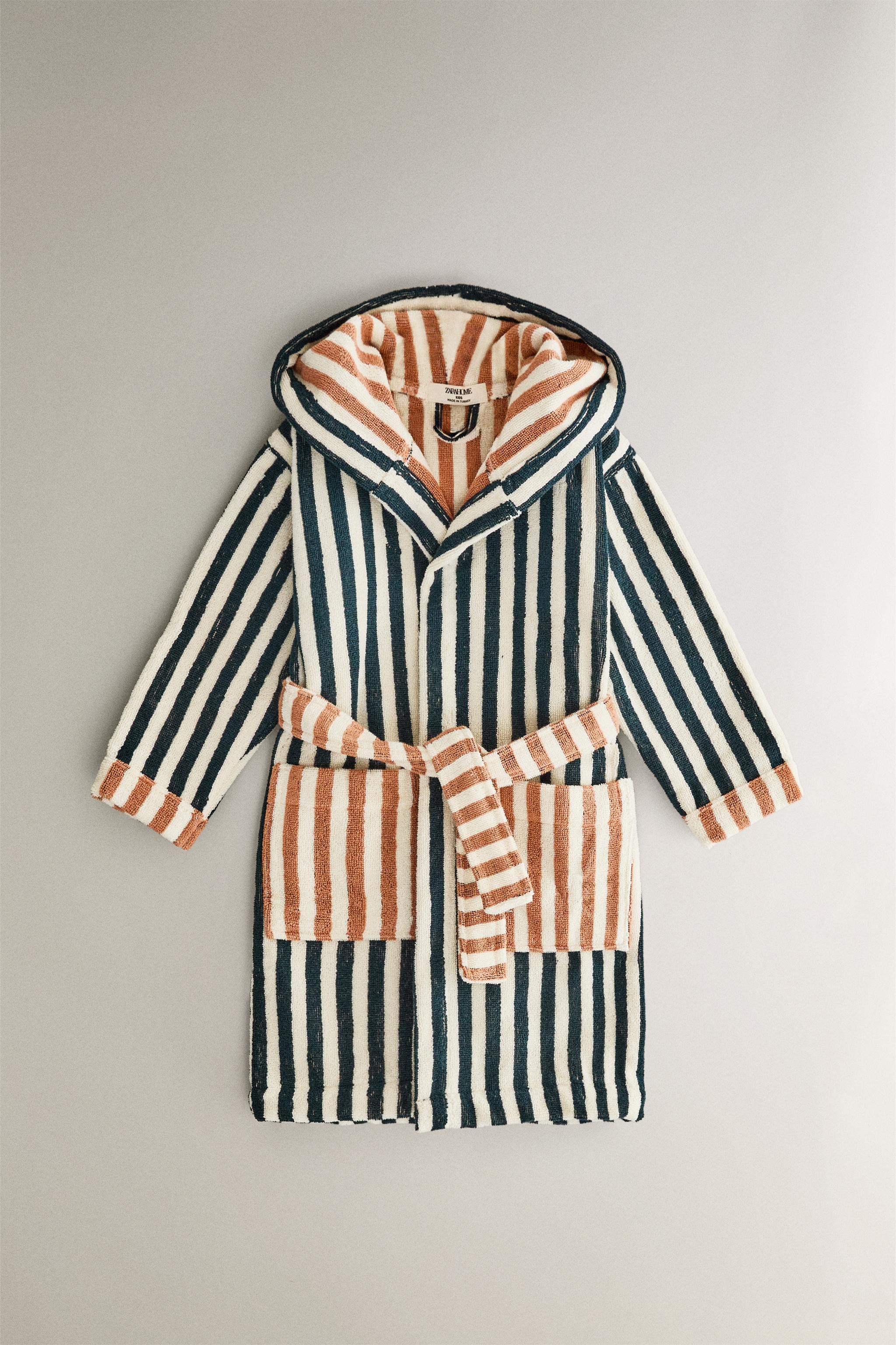 KINDERBADEMANTEL STREIFEN WENDEBAR | Zara DE