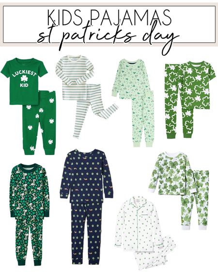 St. Patrick’s Day pajamas for kids! 

#kidspajamas

Kids pjs. Kids st Patrick’s day pajamas. At patty’s day pajamas for kids  

#LTKSeasonal #LTKkids #LTKfindsunder50