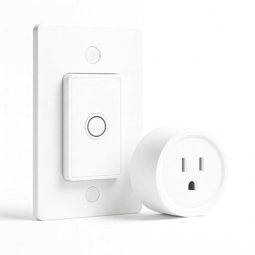 LoraTap Remote Control Outlet: Wireless Wall Switch — 656ft Range — on Off Outlet Switch for ... | Amazon (US)