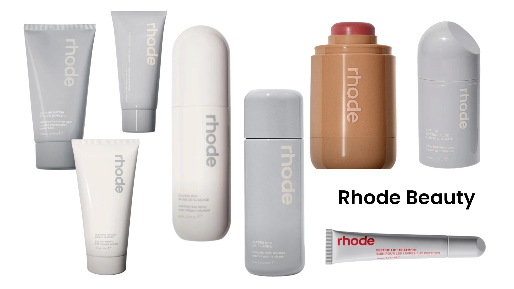 Rhode Beauty is now available at Sephora! Highly recommended the Pineapple Wash, the Intensive Barrier Butter, and the Glazing Milk! So good! 