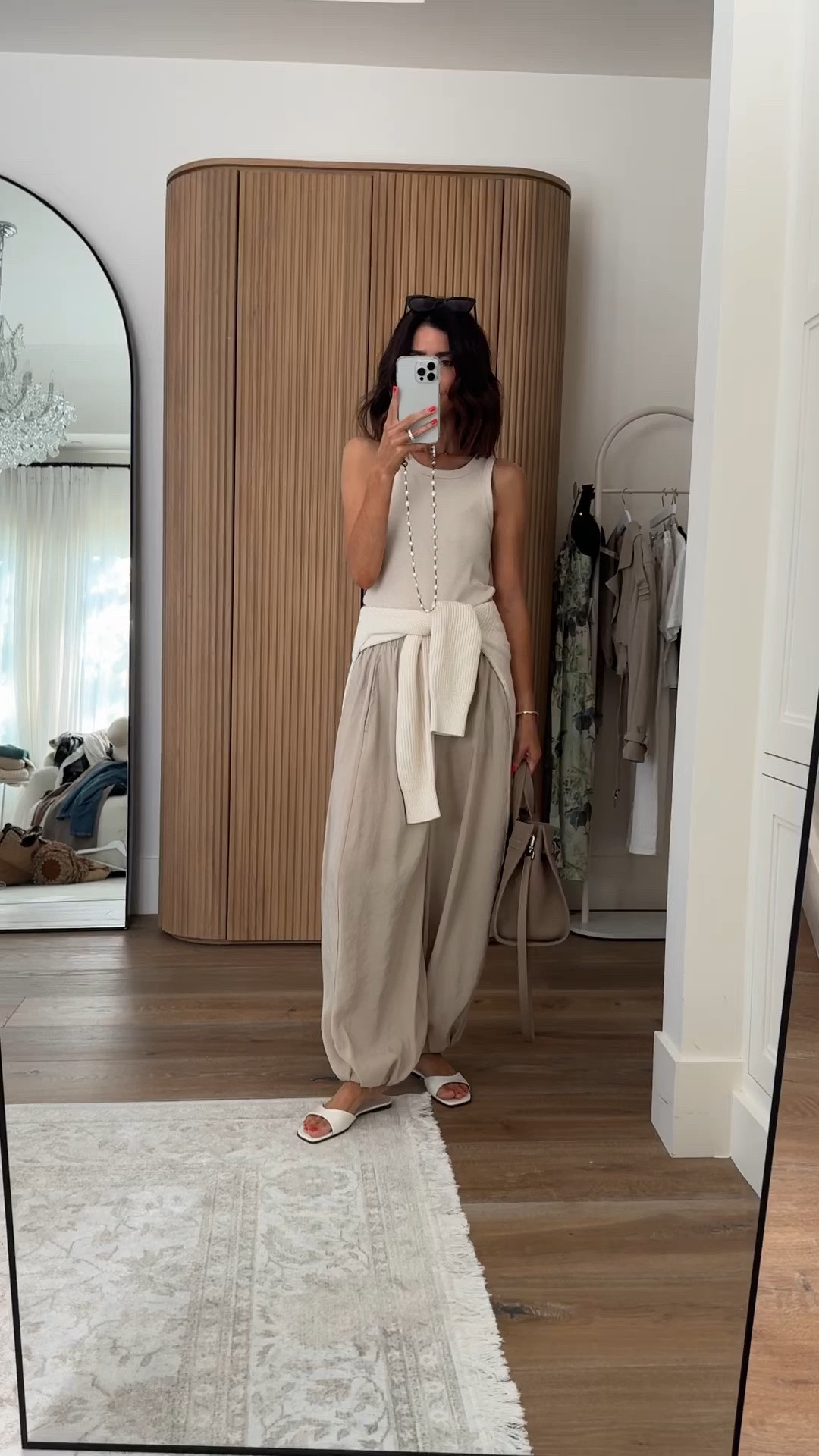 So surprised with these pants from @Zara but so happy with the way they look! Pants run tts. Do not size up✨ #stylinbyaylin #aylin #zara

#LTKootd #LTKgrwm #LTKSeasonal