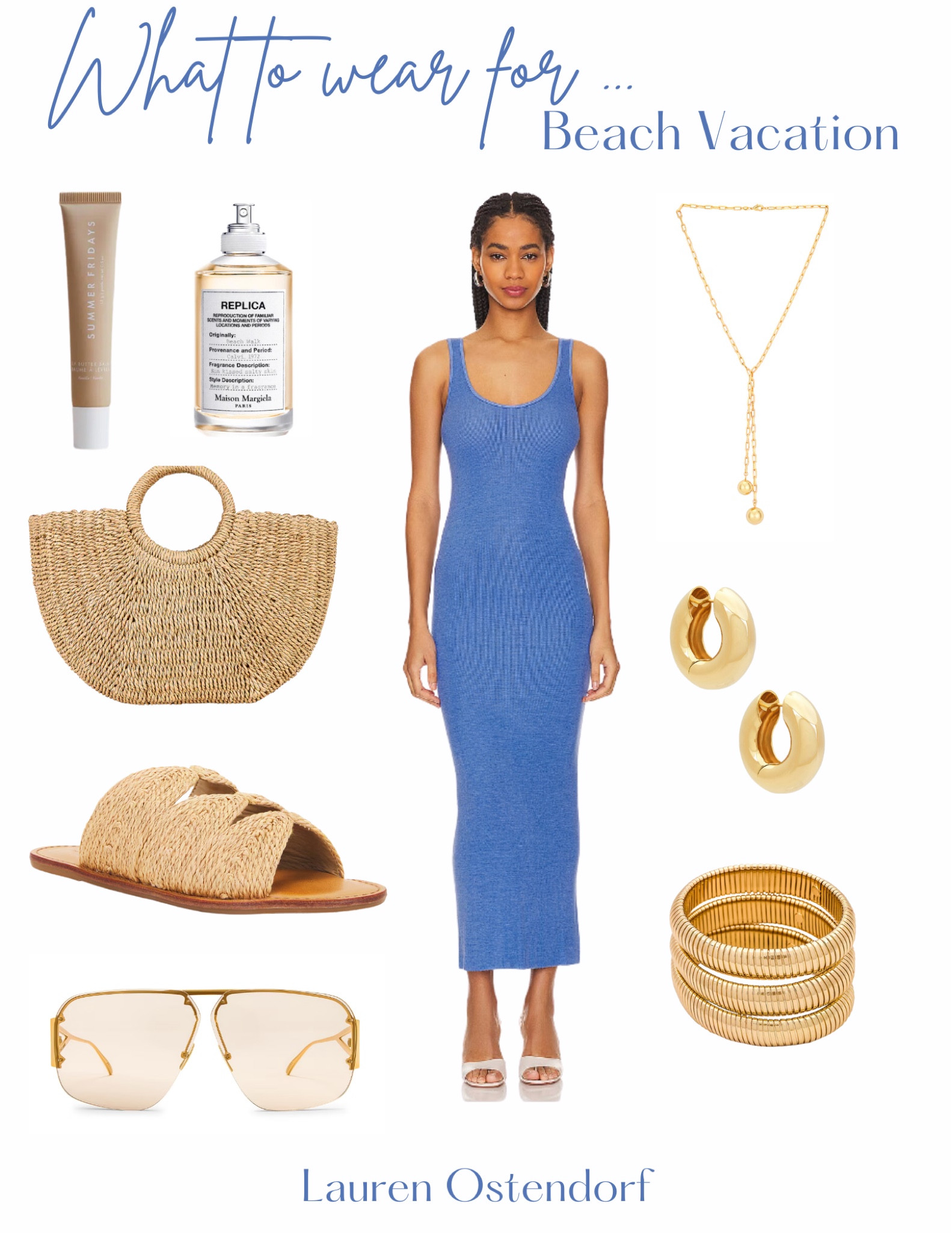 Vacation outfit inspo !! 

Vacation dress, sandals, woven bag, beach vacation 

#LTKparties #LTKtravel #LTKfindsunder100