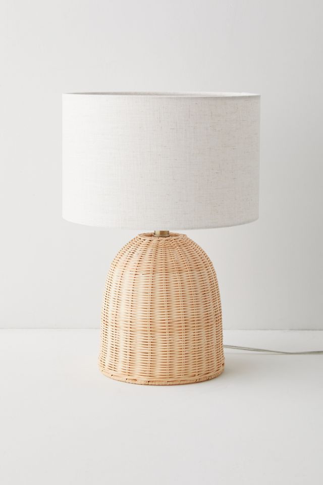 Stella Rattan Table Lamp | Urban Outfitters (US and RoW)