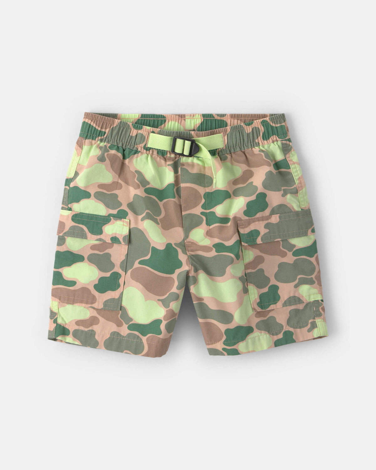 Boys Camo Canvas Cargo Shorts - Green | Carter's Inc