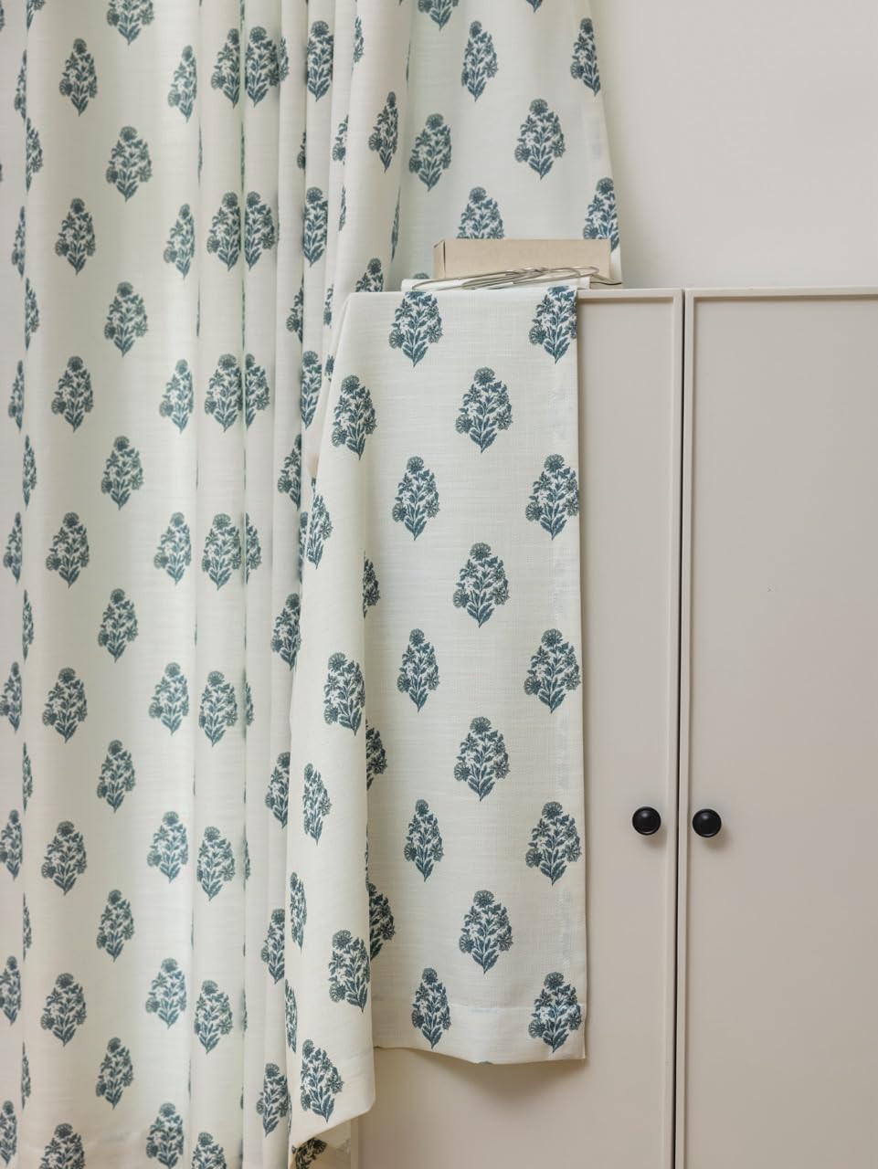 Linen Blend Pinch Pleated Curtains for Living Room, Bedroom, Dining Room - Light Filtering Curtai... | Amazon (US)