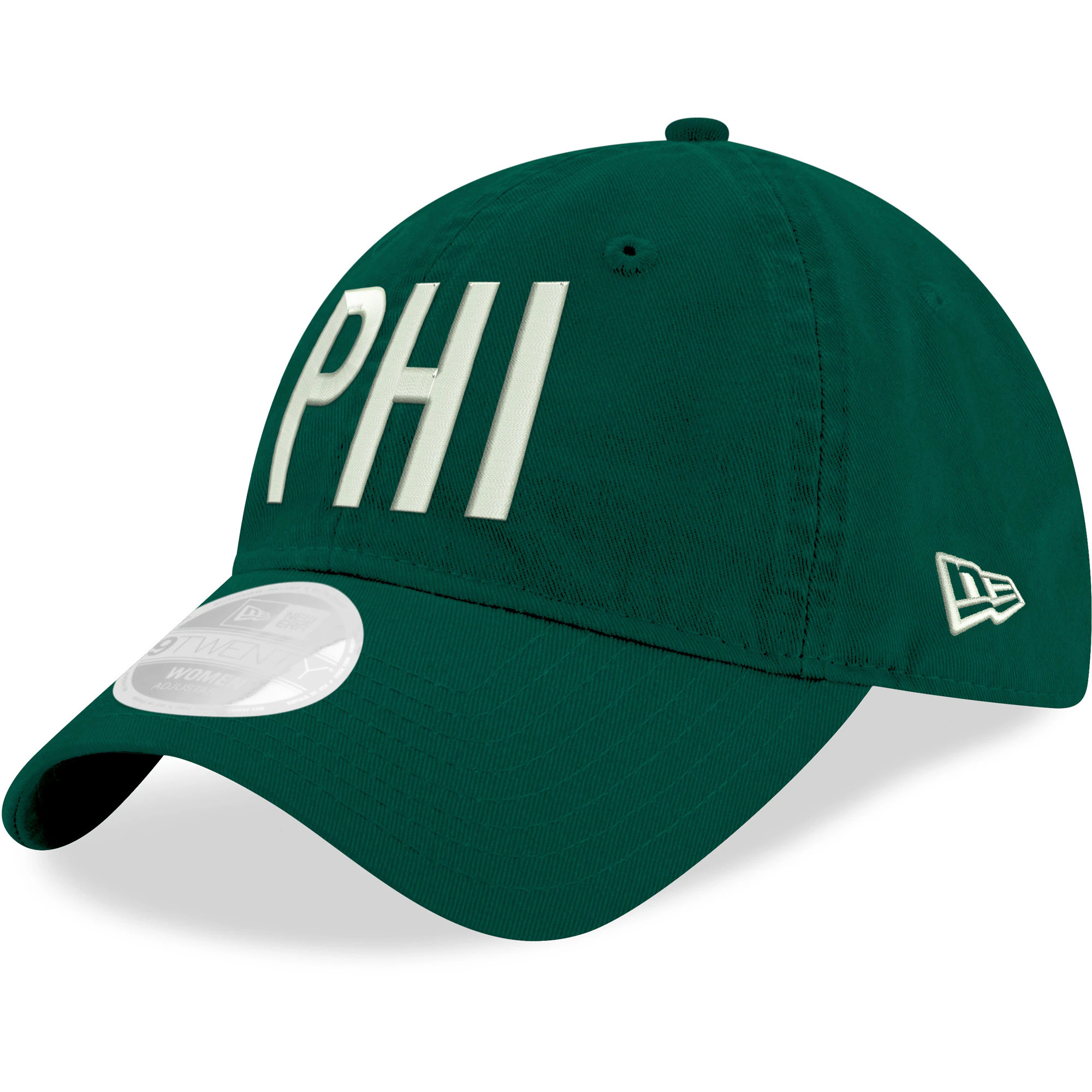 Women's Philadelphia Eagles New Era Midnight Green Hometown 9TWENTY Adjustable Hat | NFL Shop