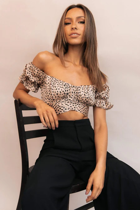 Xiadani Top - Beige | Petal & Pup (US)