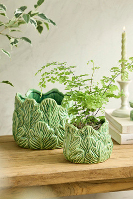 Cabbage Stoneware Pot | Terrain