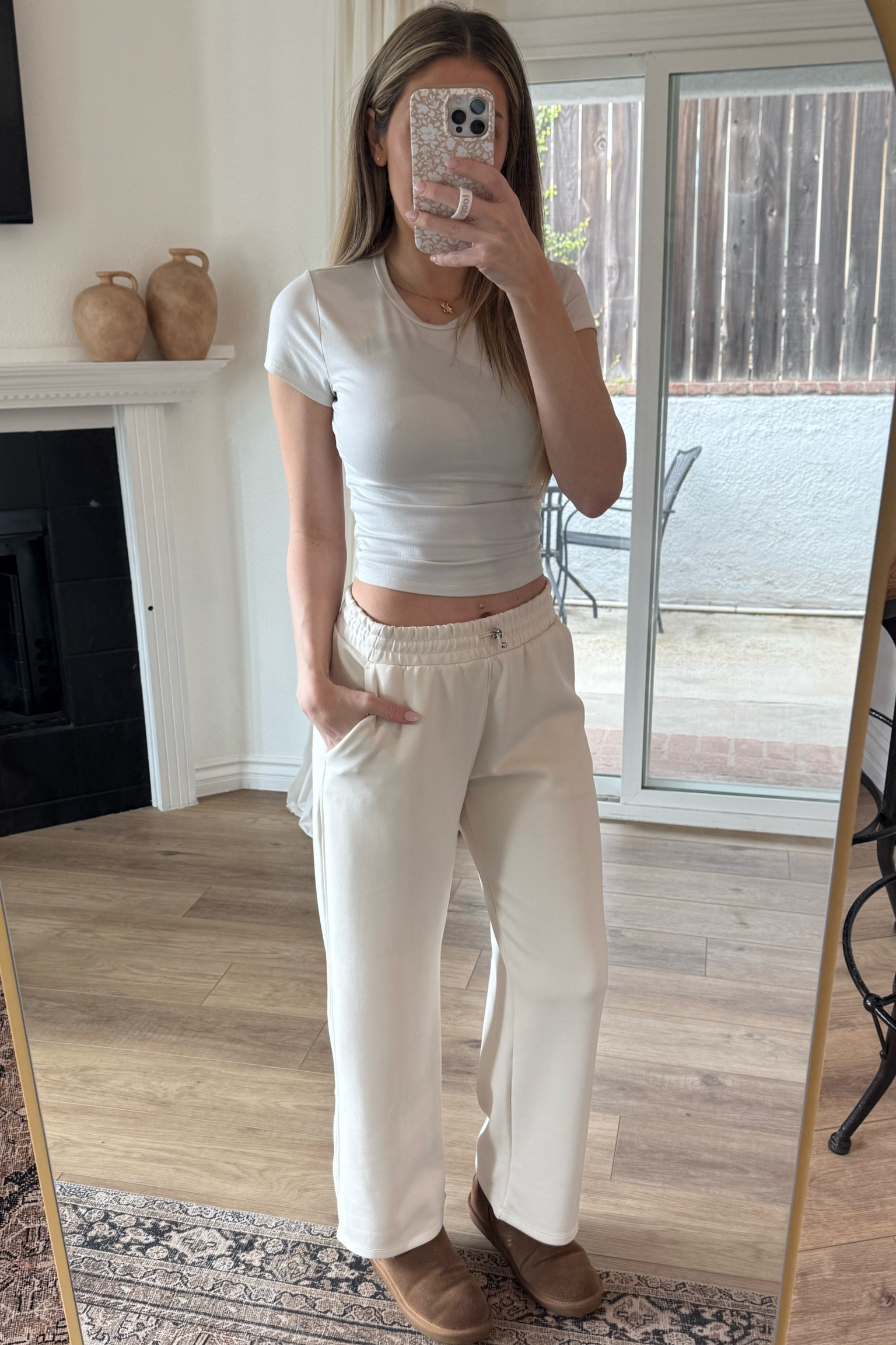 These Amazon high waist lounge pants are so good! They are fleece lined and flared with pockets I’m in a size small it has an adjustable waist band. This color is Ivory



Lounge pants, sweats, Amazon, pajamas, comfy, comfortable, workout wear 

#LTKFindsUnder50 #LTKStyleTip #LTKFindsUnder100