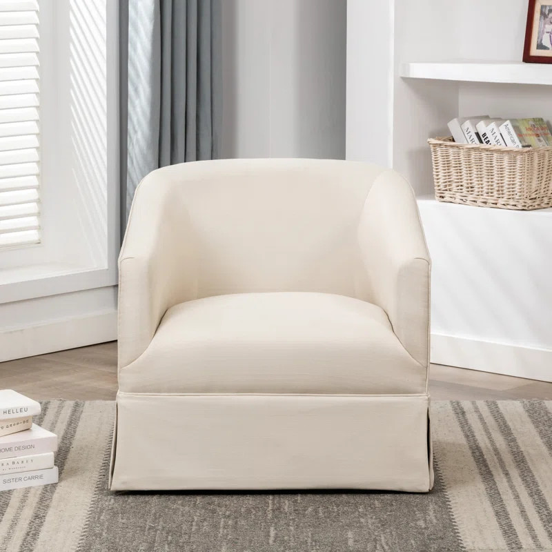 Elko 30.5'' Wide Swivel Barrel Chair | Wayfair North America