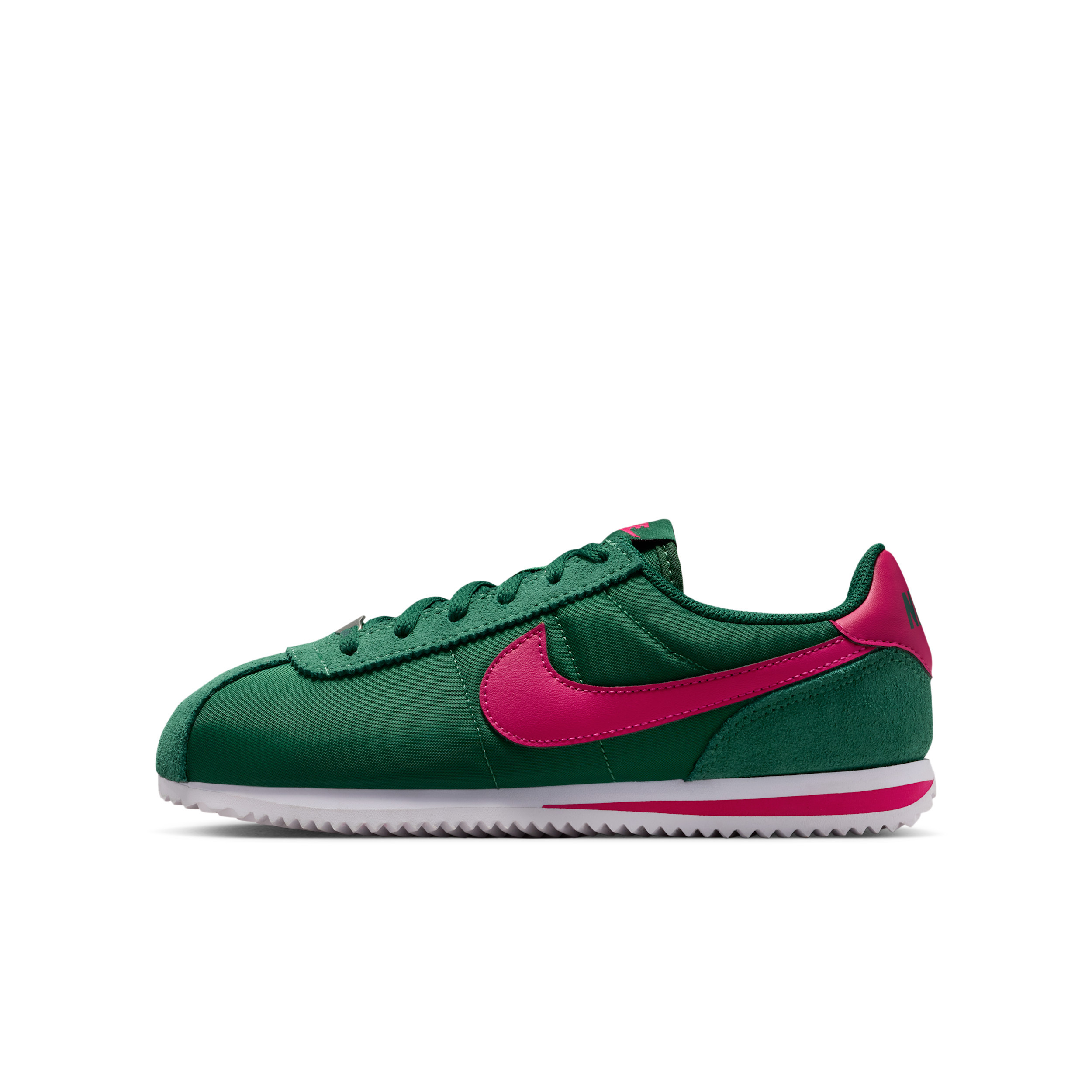 Nike Cortez Textile Big Kids' Shoes in Green | IH7654-300 | Nike (US)