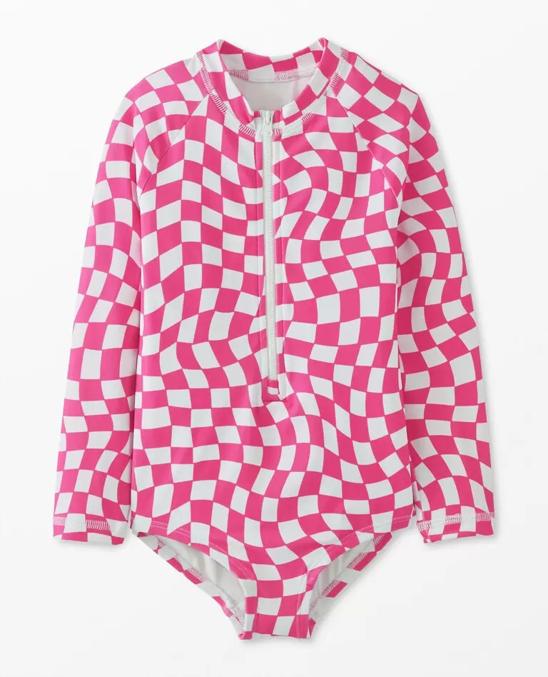 One-Piece Rash Guard Swimsuit | Hanna Andersson