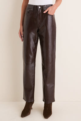 Madera Lana Recycled Leather Pant | Tuckernuck (US)