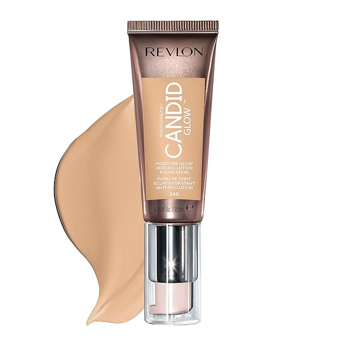 Revlon PhotoReady Candid Glow Moisture Glow Anti-Pollution Foundation with Vitamin E & Prickly Pe... | Amazon (US)
