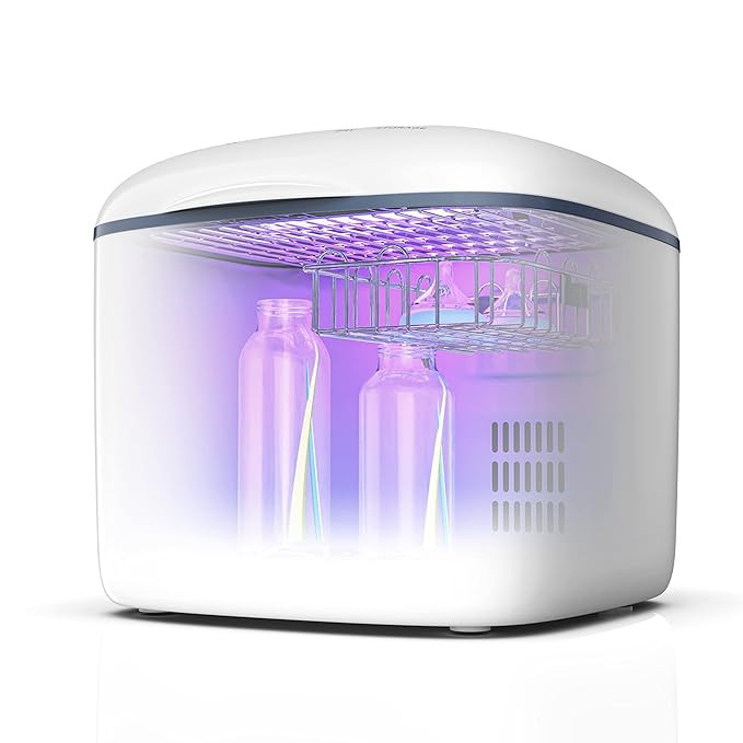 GROWNSY UV Light Sanitizer, 4-in-1 Bottle Sterilizer and Dryer Household Sterilizer for Baby Bott... | Amazon (US)