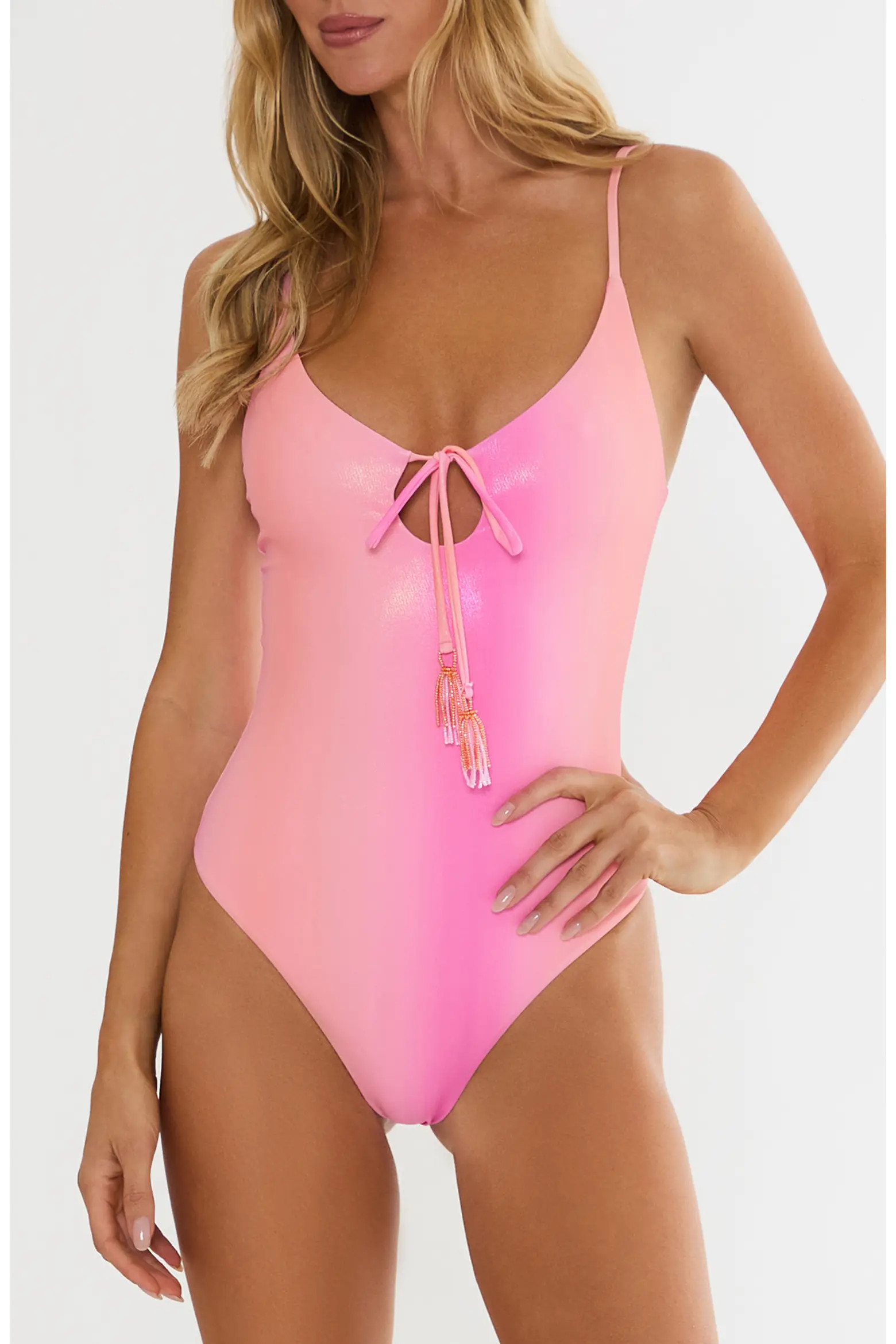 Priscilla Keyhole One-Piece Swimsuit (Women) | Nordstrom | Nordstrom