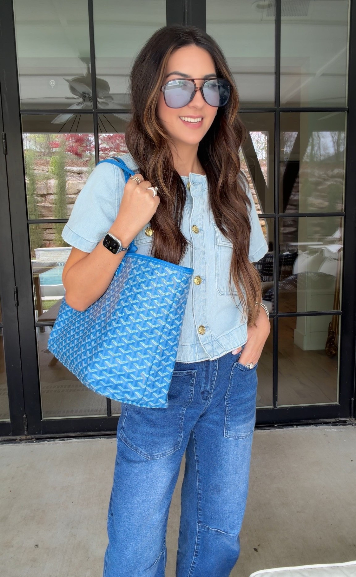 Goyard tote bag look a like - sky blue medium size 

#LTKWorkwear #LTKMothersDay #LTKmomlife