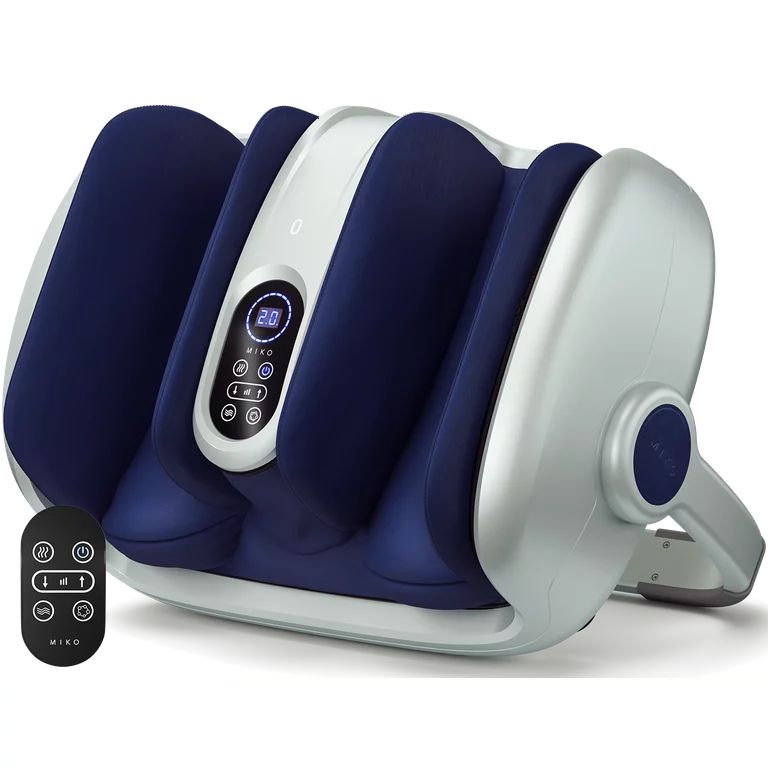 Miko Foot Massager Shiatsu Machine with Pressure Settings, Deep Kneading, Vibration, Heat and Wir... | Walmart (US)